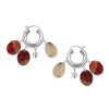 Capsule / Natural Stone Earring
