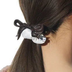 New Material / Wooden Bow Hair Tie