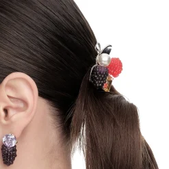 Paradise / Berries Gemstone Hair Clip