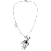 Paradise / Black Zircon Bear Pendant Necklace