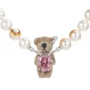Paradise / Broken Furry Bear Necklace
