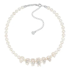 Paradise / Mini Pearlescent Bear Pearl Necklace
