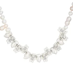 Paradise / Mini Pearlescent Bear Pearl Necklace
