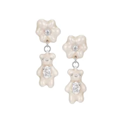 Paradise / Mini Pearlescent Flower Earring
