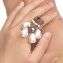 Paradise / Pearl Limbs Bear Ring