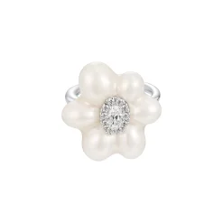 Paradise / Pearlescent Flower Ring