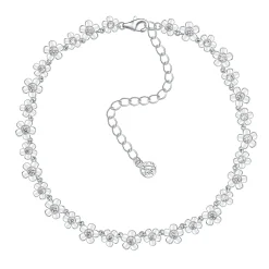Paradise / Spin Flower Garden Necklace
