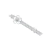 Paradise / Spin Flower Pave Hair Pin