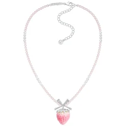 Paradise / Strawberry Pearl Necklace