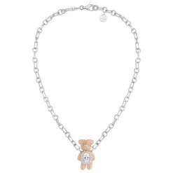 Paradise / Wooden Bear Chain Necklace