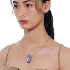 Paradise / Wooden Bear Necklace