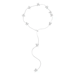 Ripple / Butterfly Long Necklace