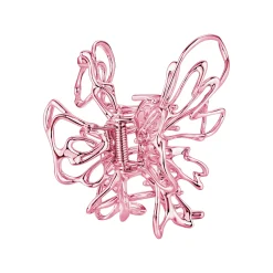 Ripple / Colored Liquefied Metal Butterfly Hair Claw Clip