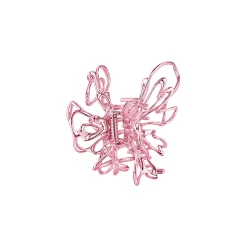 Ripple / Colored Liquefied Metal Butterfly Hair Claw Clip