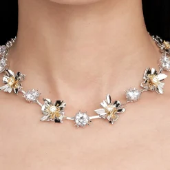 Ripple / Large Square Flower Bud Chocker