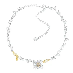 Ripple / Large Square Flower Leaf Chocker