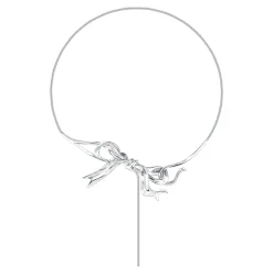 Ripple / Ribbon Bowknot Necklace