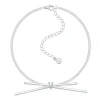 Ripple / Straight Bowknot Chocker