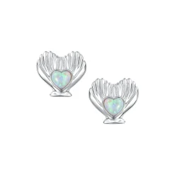 Tasty / Heart Shaped Shell Earring