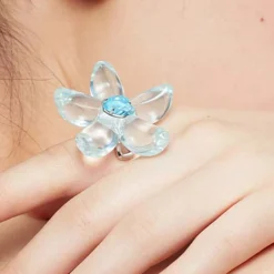 YVMIN X Cacien / Garlic Flower Gem Ring