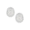 YVMIN X SHUSHUTONG / Basic Shell Sculpture Gemstone Earrings