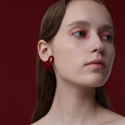 YVMIN X SHUSHUTONG / Basic Velvet Earring