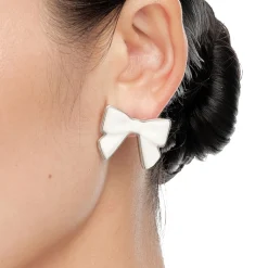 YVMIN X SHUSHUTONG / Ceramic Bowknot Earring