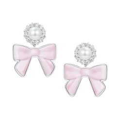 YVMIN X SHUSHUTONG / Ceramic Bowknot Pearl Earring