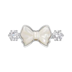 YVMIN X SHUSHUTONG / Double Jeweled Sculpture Bowknot Hair Clip