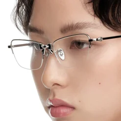 YVMIN X SHUSHUTONG / Gemstone Bow Metal Glasses