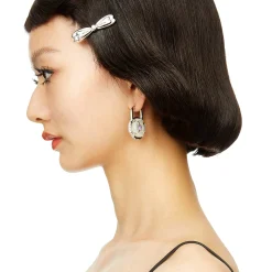 YVMIN X SHUSHUTONG / Metal Bow Silver Hair Pin