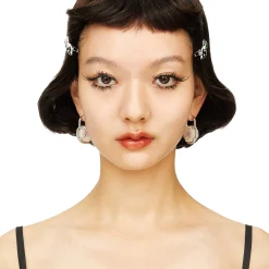 YVMIN X SHUSHUTONG / Metal Bow Silver Hair Pin
