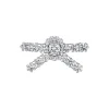 YVMIN X SHUSHUTONG / Pave Gemstone Bow Hair Pin