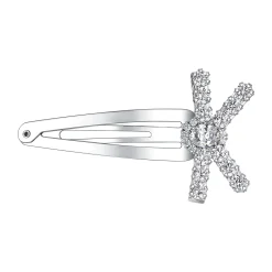 YVMIN X SHUSHUTONG / Pave Gemstone Bow Hair Pin