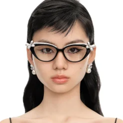 YVMIN X SHUSHUTONG / Pearl Flower Simple Glasses