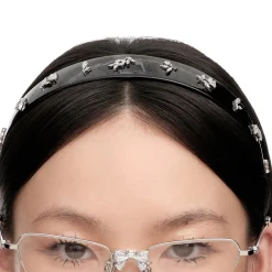 YVMIN X SHUSHUTONG / Zircon Floral Hair Band